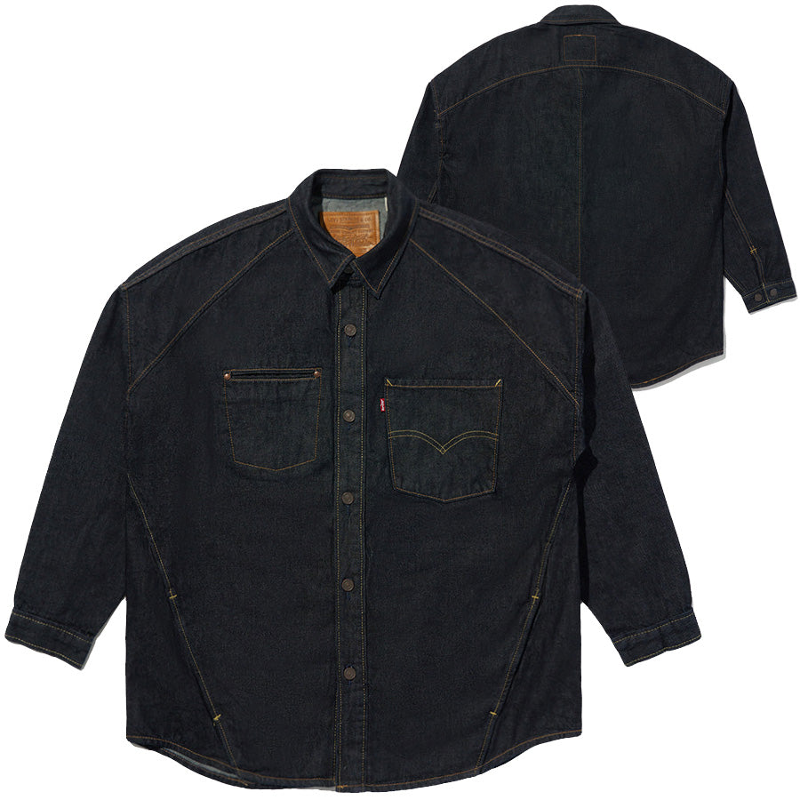希少　ヴェトモン　リーバイス　黒　デニムシャツ 希少 ヴェトモン リーバイス 黒 デニムシャツ