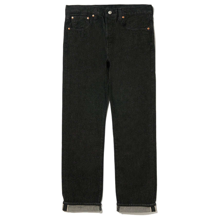 Levi's リーバイス 501® ジーンズ ブラック｜セルビッチ ストレート