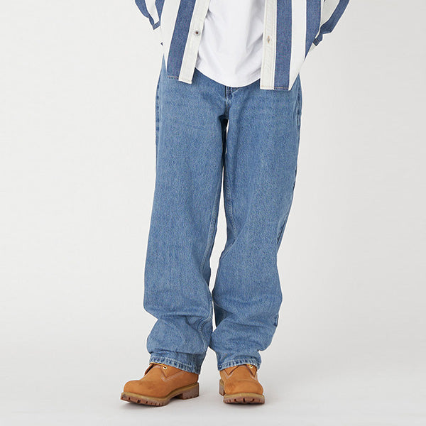 SILVERTAB Loose Fit Denim Pants