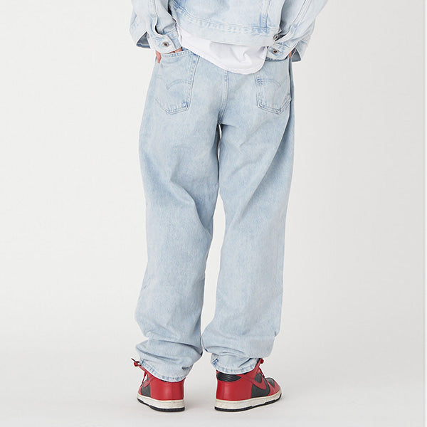 SILVERTAB Loose Fit Denim Pants