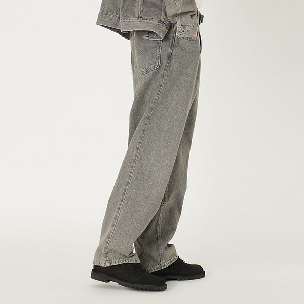 SILVERTAB Loose Fit Denim Pants