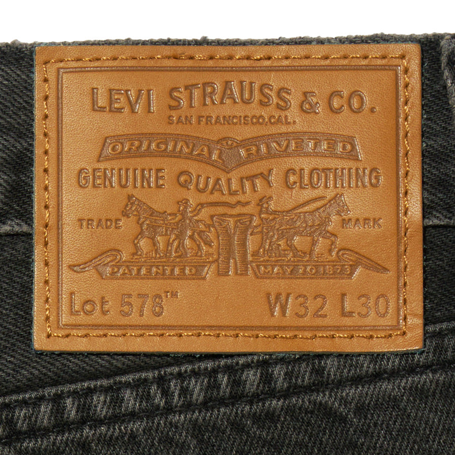 LEVI'S ( リーバイス ) 578 バギー ジーンズ ブラック