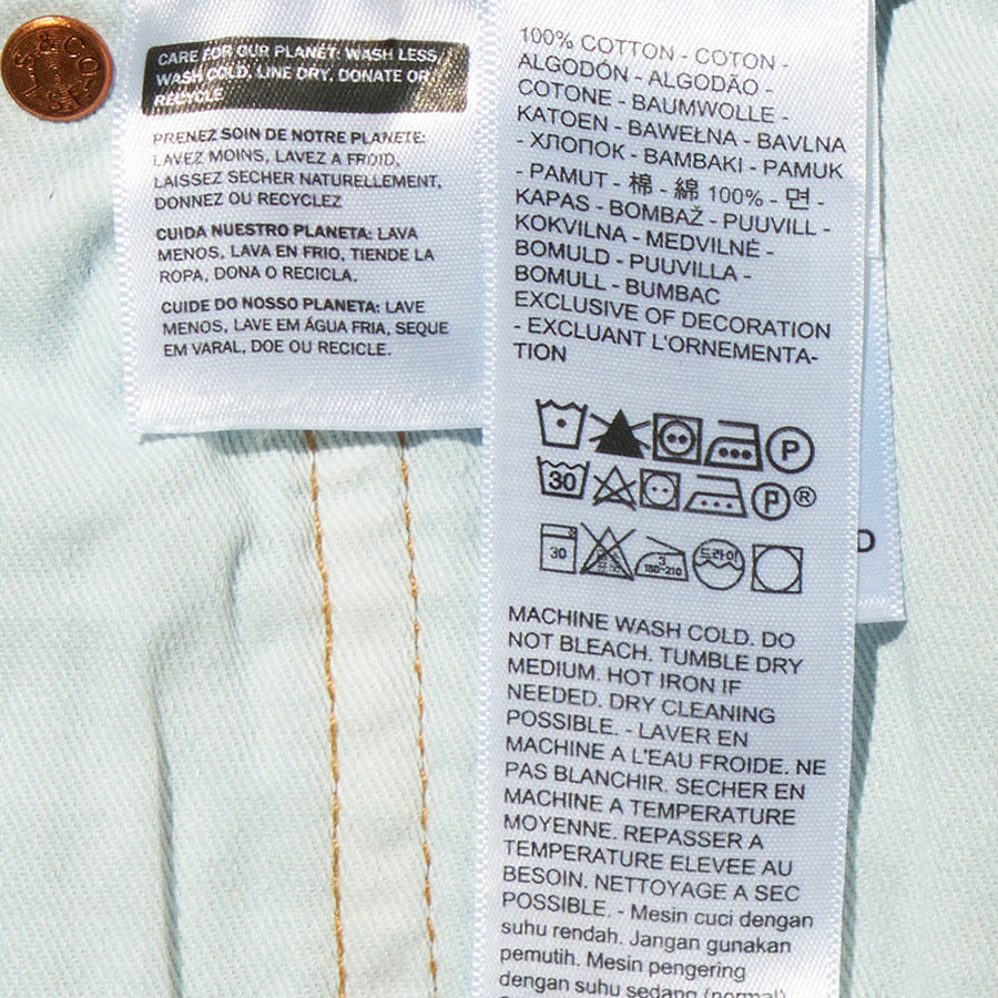 LEVI'S ( リーバイス ) 578 バギー ジーンズ ミディアムインディゴ