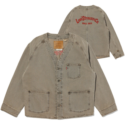 Levi's ユニオン エンジニア カーディガン ベージュ メンズ