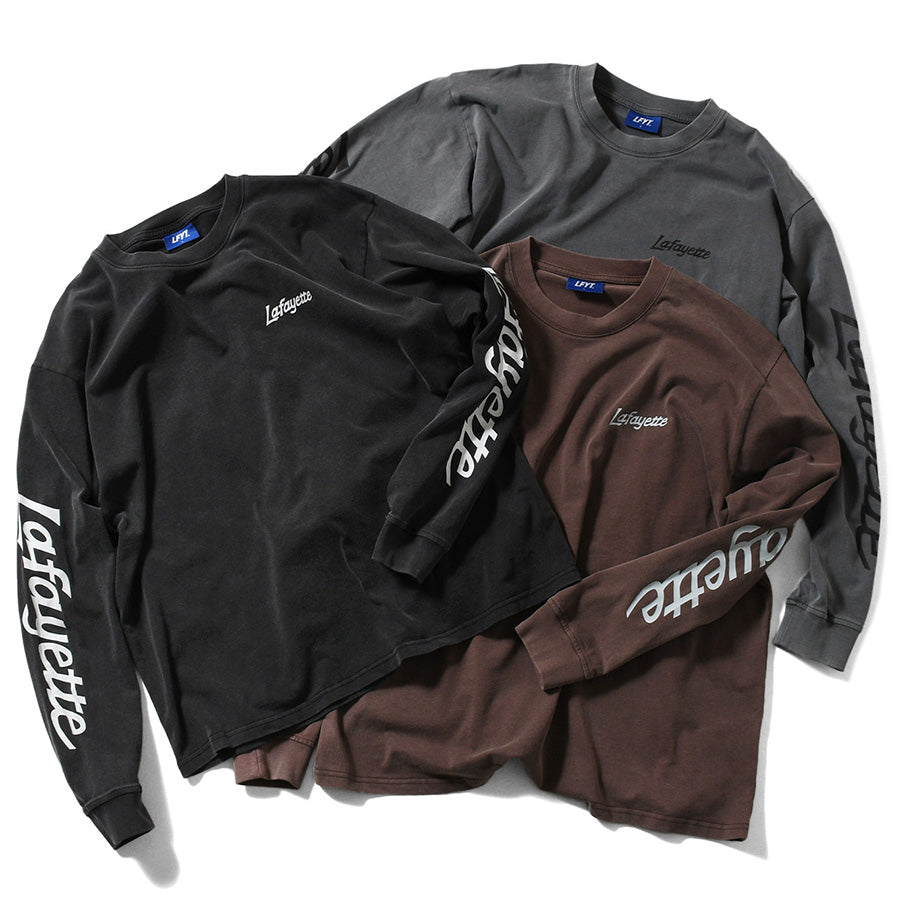 LFYT ( エルエフワイティー ) SLEEVE LOGO WASHED L/S TEE ロンT 長袖