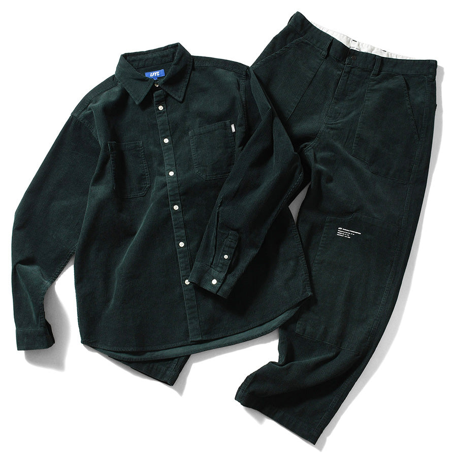 LFYT ( エルエフワイティー ) DOUBLE KNEE CORDUROY PANTS コーデュロイ ベイカーパンツ