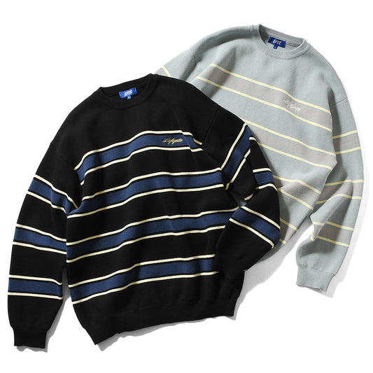 LFYT ( エルエフワイティー ) HERITAGE COTTON KNIT SWEATER セーター コットンニット