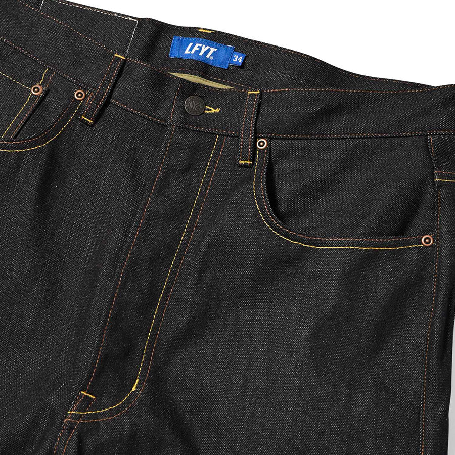 LFYT ( エルエフワイティー ) 5 POCKET DENIM PANTS BAGGIE FIT デニムパンツ バギーフィット