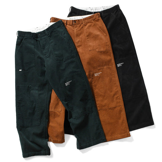 LFYT ( エルエフワイティー ) DOUBLE KNEE CORDUROY PANTS コーデュロイ ベイカーパンツ