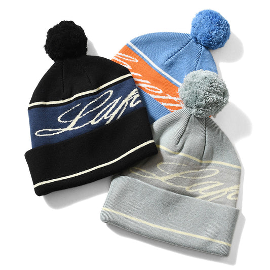 LFYT ( エルエフワイティー ) PLAYFIELD POM KNIT CAP ポンポン ニット帽