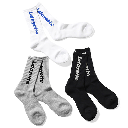 LFYT ( エルエフワイティー ) Lafayette LOGO CREW SOCKS クルーソックス 靴下