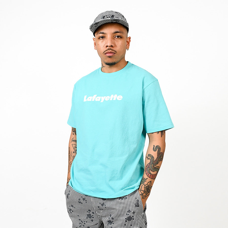 LFYT ロゴTシャツ ミント 着用イメージ