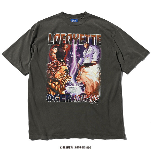 LFYT x 刃牙 BAKI TEE VINTAGE BLACK バキ Tシャツ 受注予約:2025年2月上旬より順次発送】 LFYT × SNKRDUNK