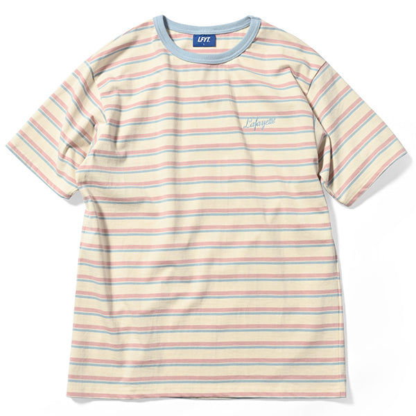 Script Logo Multi Striped Tee