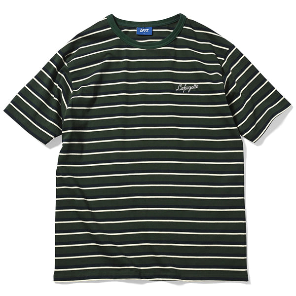 Script Logo Multi Striped Tee