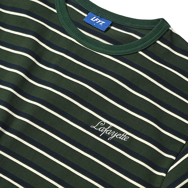 Script Logo Multi Striped Tee