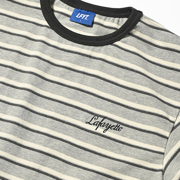 Script Logo Multi Striped Tee