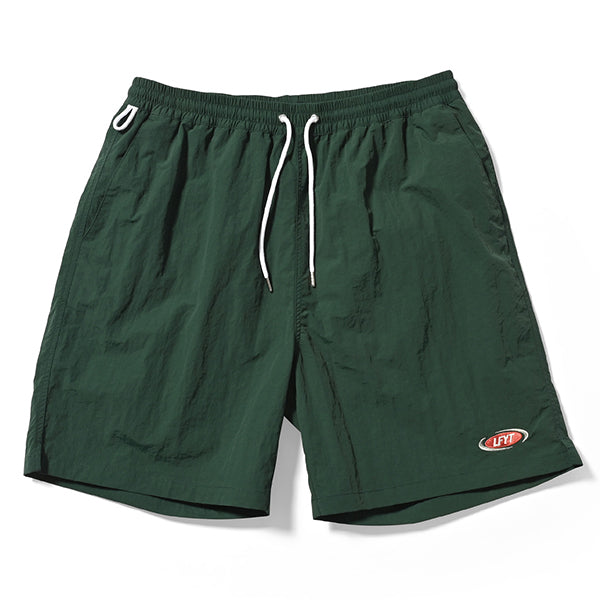 Oval Logo Nylon Shorts