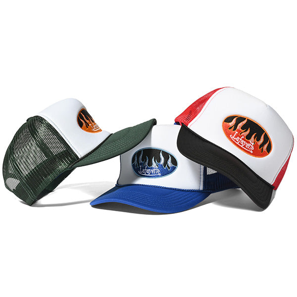 LFYT Fire Logo Trucker Cap メッシュキャップ 帽子 LAFAYETTE