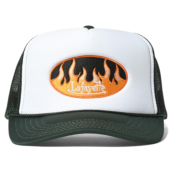 Fire Logo Trucker Cap