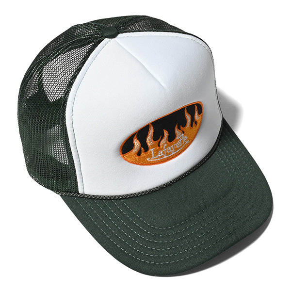 Fire Logo Trucker Cap