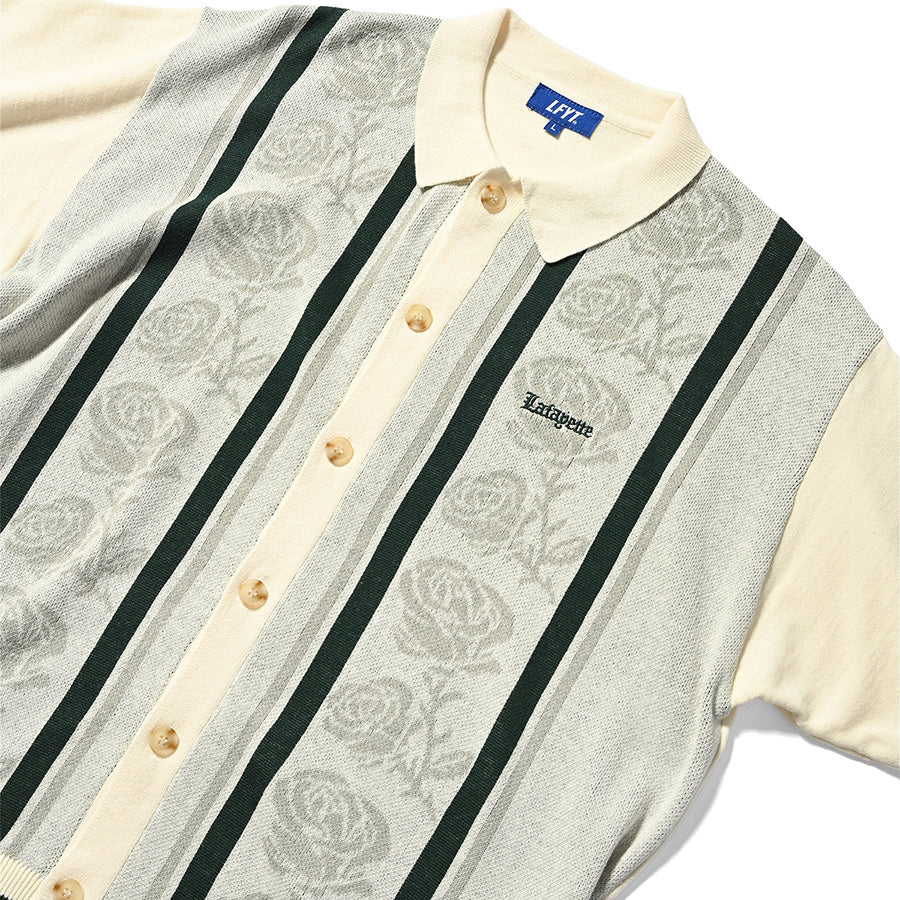 LFYT ( エルエフワイティー ) ROSE SUMMER KNIT SHIRT サマーニットシャツ