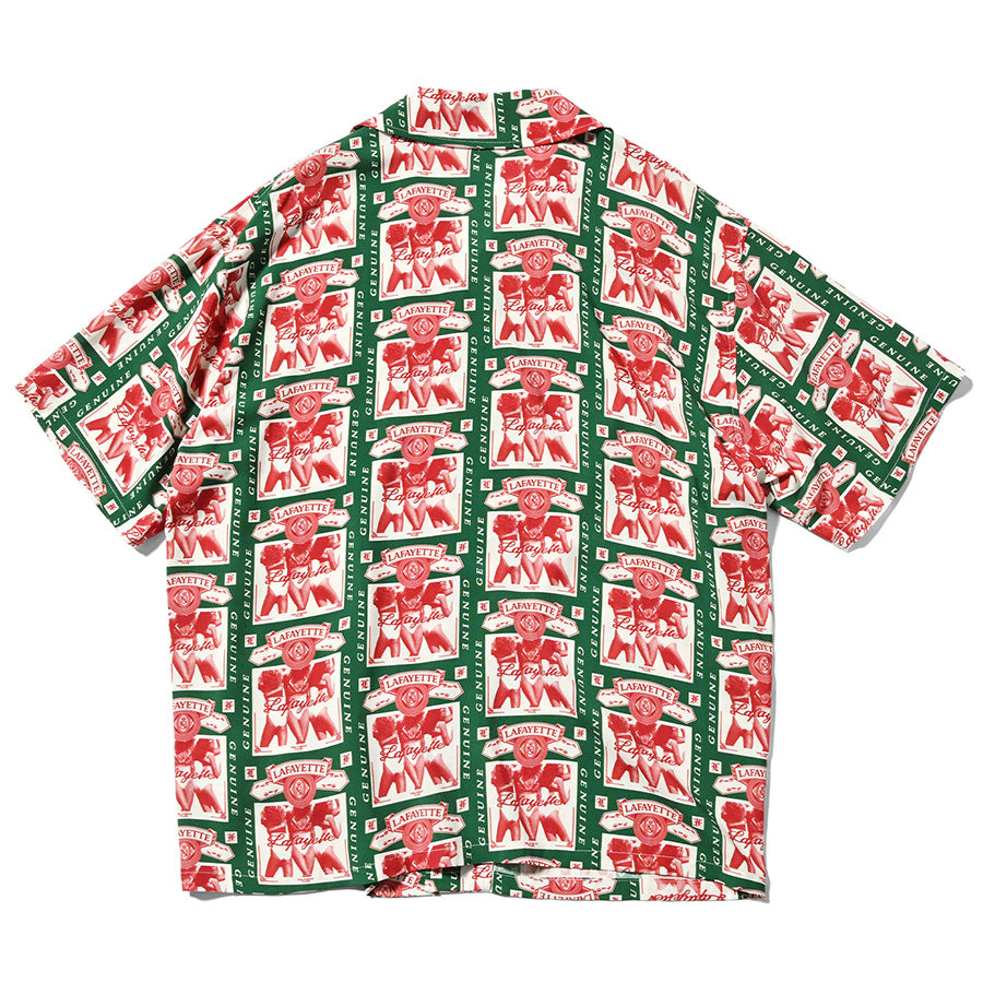 LFYT ( エルエフワイティー ) WEISER ALLOVER PATTERN SHIRT 半袖 シャツ