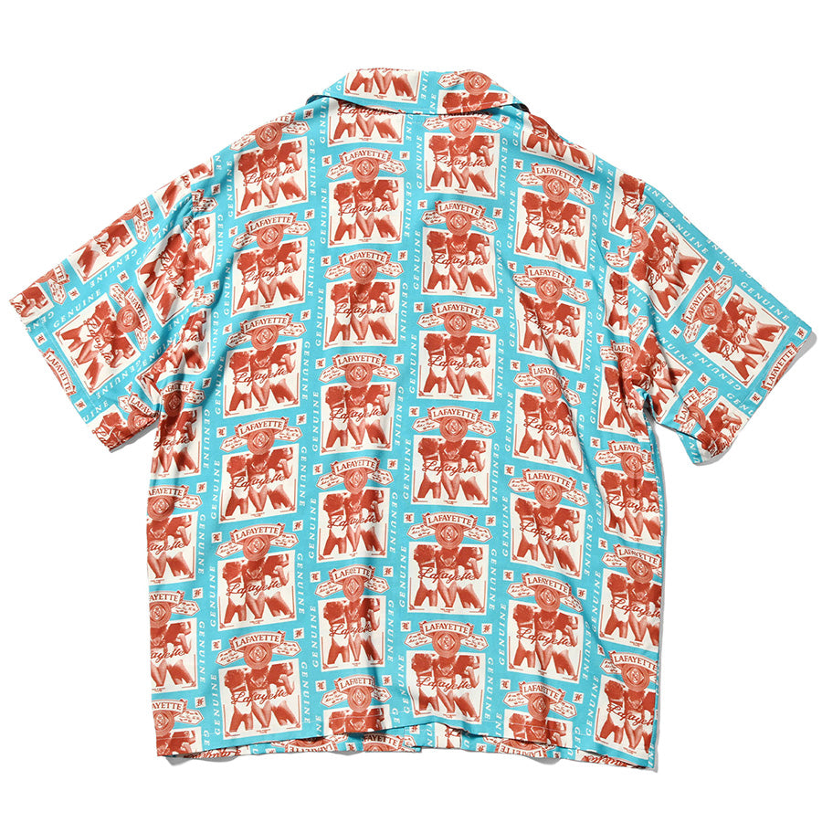 LFYT ( エルエフワイティー ) WEISER ALLOVER PATTERN SHIRT 半袖 シャツ