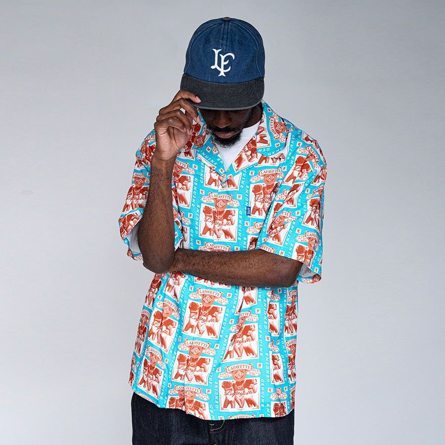 LFYT ( エルエフワイティー ) WEISER ALLOVER PATTERN SHIRT 半袖 シャツ