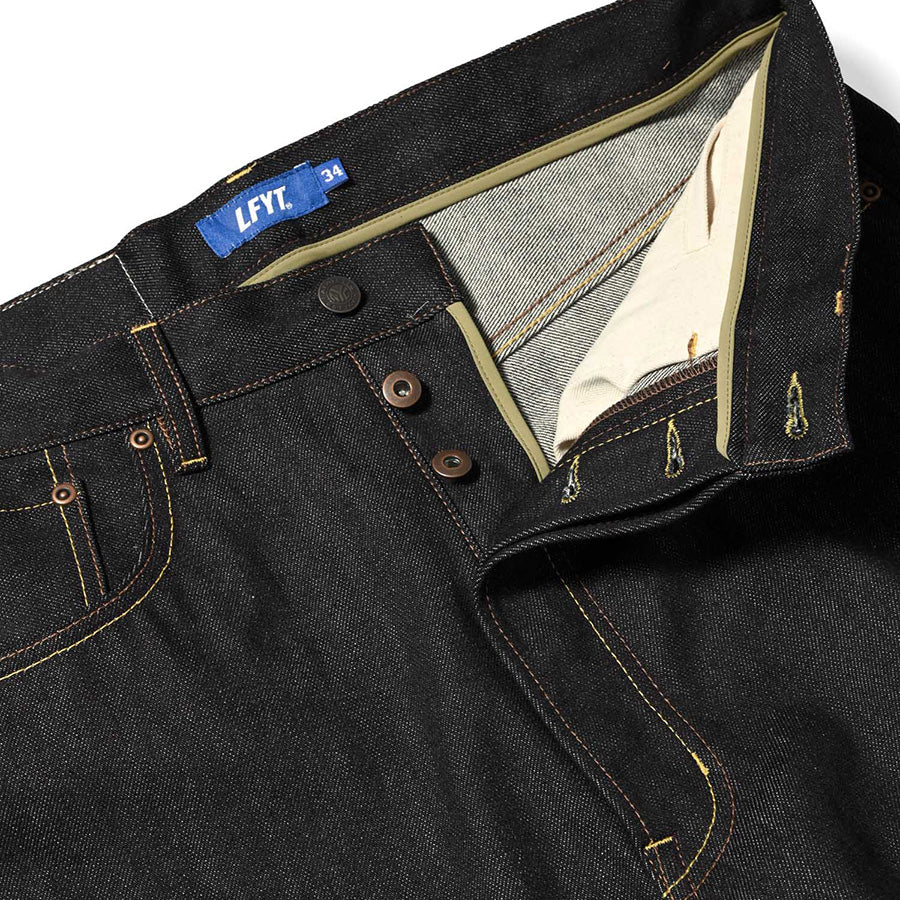 LFYT ( エルエフワイティー ) 5 POCKET DENIM PANTS BAGGIE FIT バギーフィット デニムパンツ