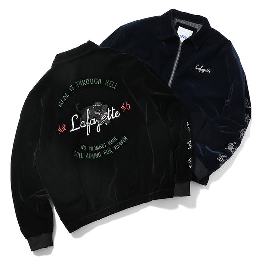 LFYT PANTHER SOUVENIR JACKET スカジャン ブラック ネイビー 2カラー LA261003