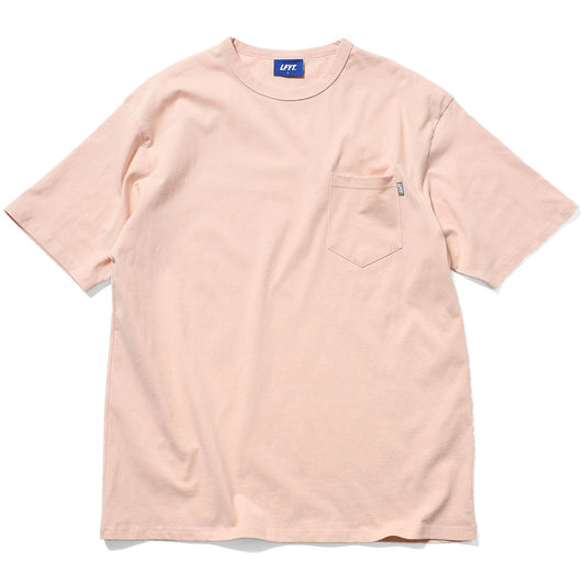 LFYT ポケットTシャツ ライトピンク 正面平置き