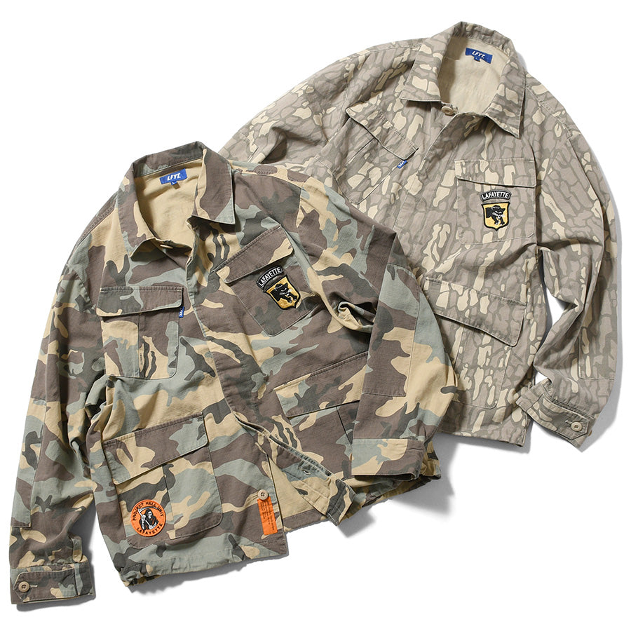 LFYT（エルエフワイティー）WASHED RIPSTOP FIELD SHIRT フィールド