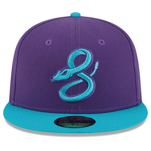 パープル スカイブルーバイザー