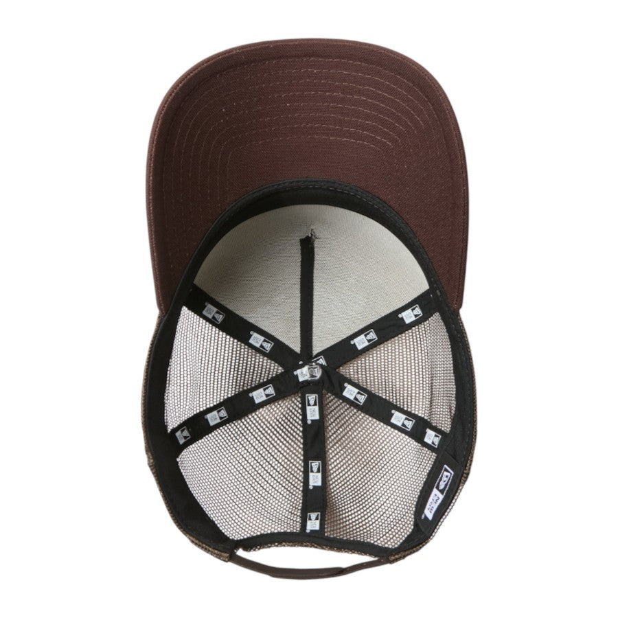 NEW ERA 9FORTY A-Frame Cork Patch モス/バーントウッド 裏側 15125115
