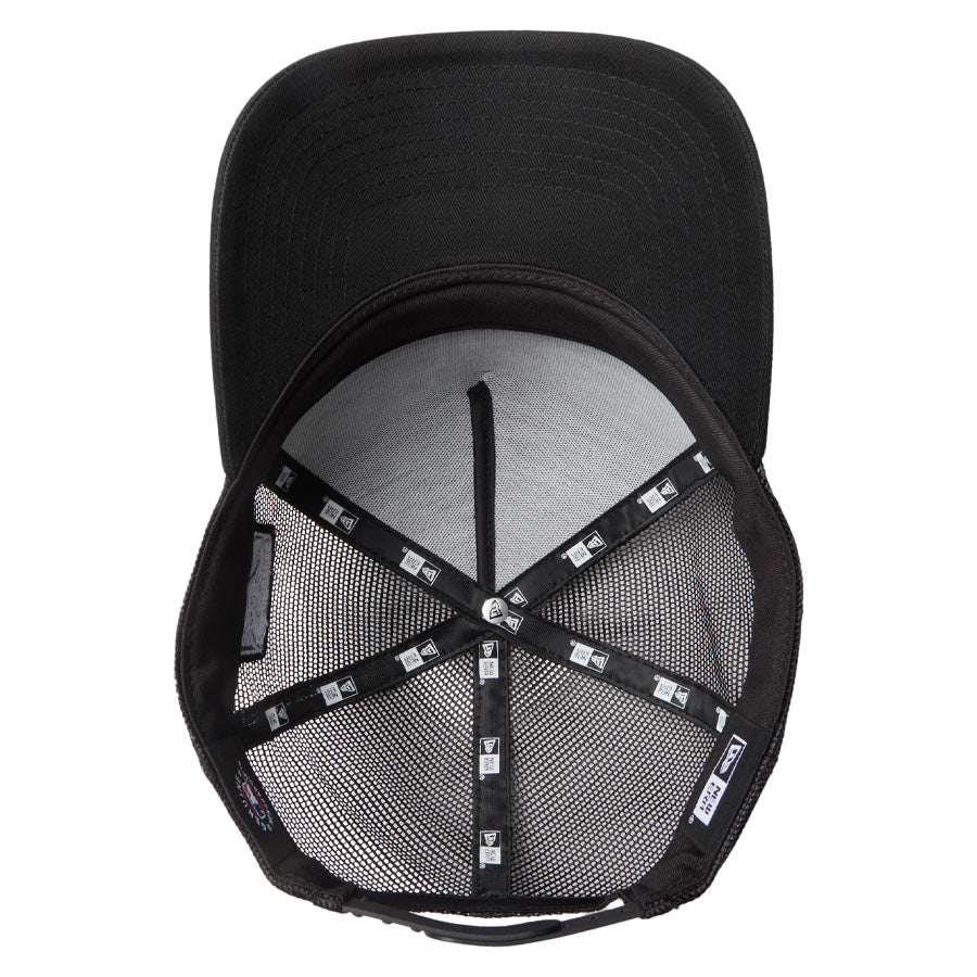 NEW ERA 9FORTY A-Frame ドジャース キャップ裏側ディテール