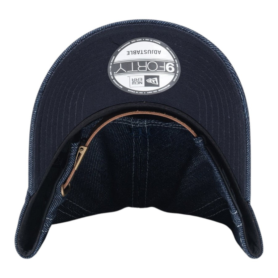 NEW ERA(ニューエラ)9FORTY Flower ヤンキース デニム バイザー裏 15206585