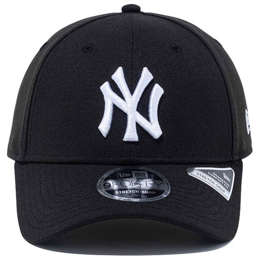 NEW ERA 9FORTY ヤンキース キャップ 正面 ロゴ刺繍