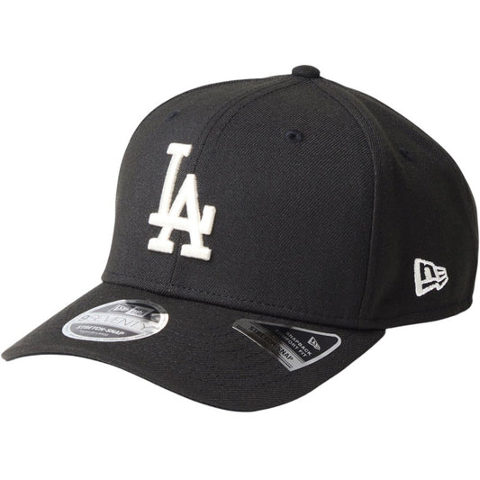 NEW ERA(ニューエラ)9SEVENTY ストレッチスナップ ロサンゼルス・ドジャース ブラック キャップ 左斜め