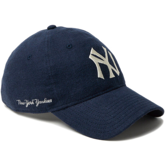 NEW ERA 9TWENTY キャップ ヤンキース 左斜め ネイビー