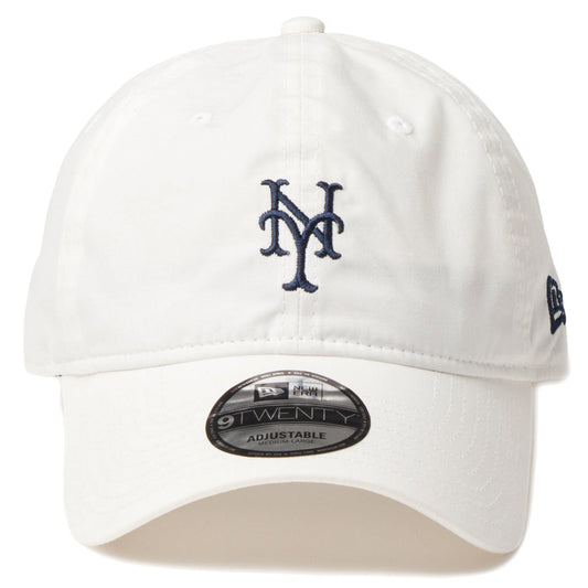 NEW ERA 9TWENTY キャップ メッツ 正面 オフホワイト
