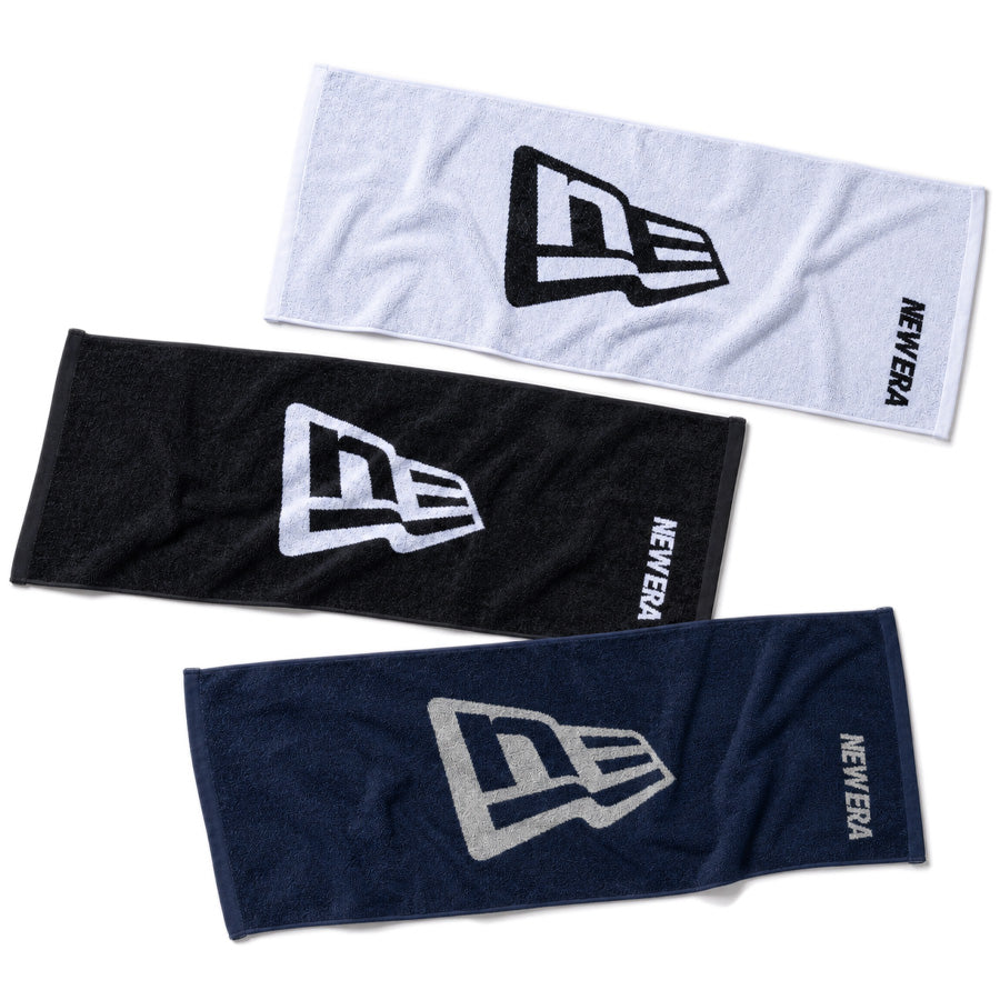 NEW ERA（ニューエラ）ボックスドタオル スポーツタオル フラッグロゴ