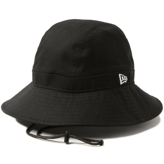 NEW ERA バケットハット 左斜め ブラック