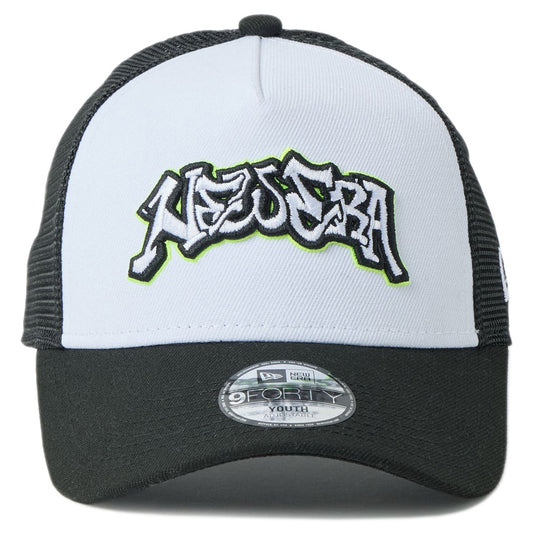 NEW ERA キッズキャップ 9FORTY 正面 ロゴ刺繍