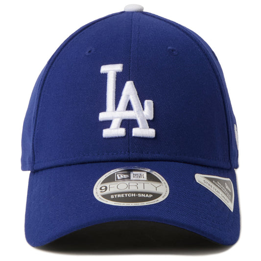 NEW ERA 9FORTY ドジャース キャップ ダークロイヤル 正面