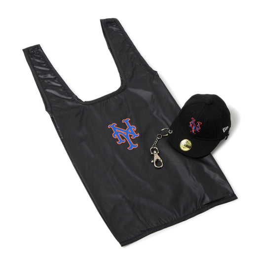 NEW ERA キャップポーチ エコバッグ メッツ 正面