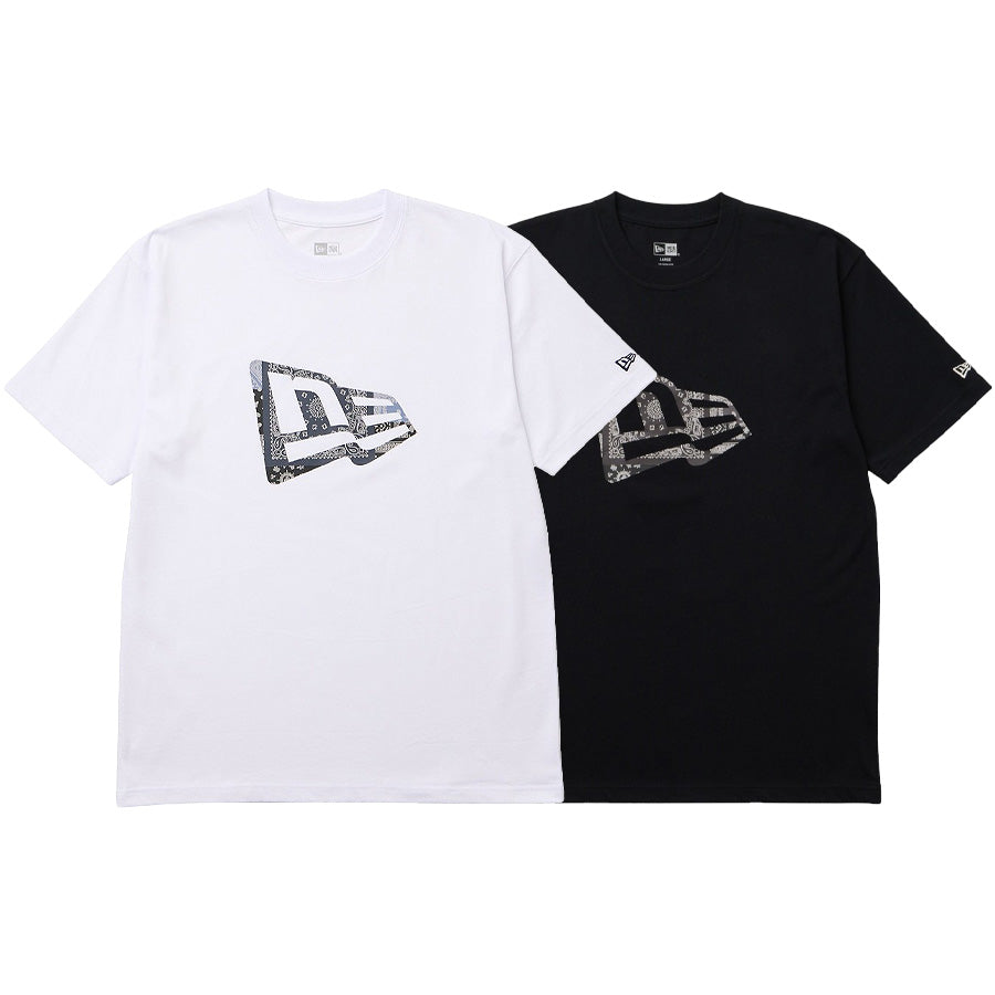 NEW ERA（ニューエラ）半袖 コットン Tシャツ Oriental Paisley