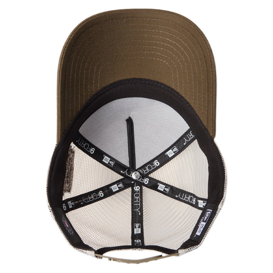 NEW ERA キッズ Youth 9FORTY A-Frame パドレス キャップ裏側デザイン