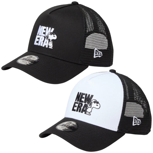 NEW ERA キッズ Youth 9FORTY A-Frame トラッカー JOE COOL ブラック ブラック/ホワイト 2カラー比較