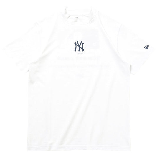 NEW ERA ニューエラ 半袖 ミッドネック Tシャツ MLB ニューヨーク・ヤンキース